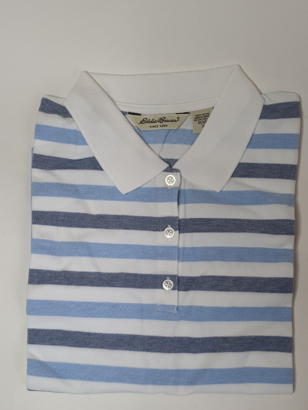 Eddie Bauer Short Sleeve Unisex Polo New Without Tag